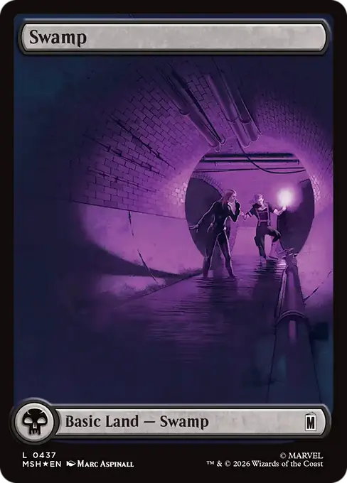 Swamp (Surge Foil)[MSH-437] [C]
