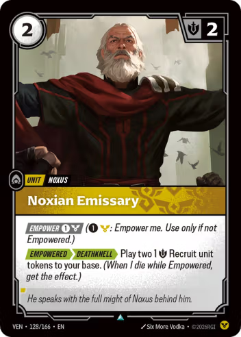 Noxian Emissary [VEN-128U]