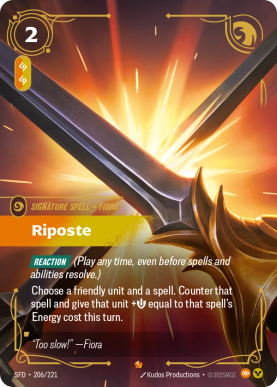 Riposte [SFD-206] [E]