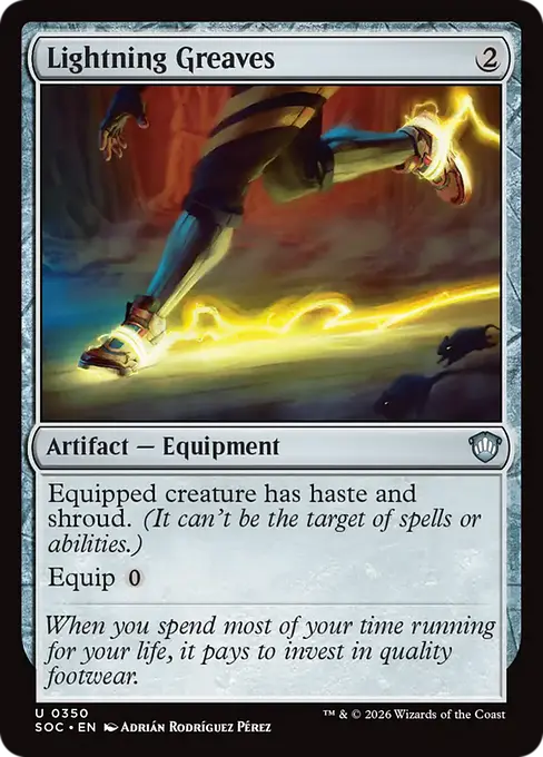Lightning Greaves [SOC-350] [U]