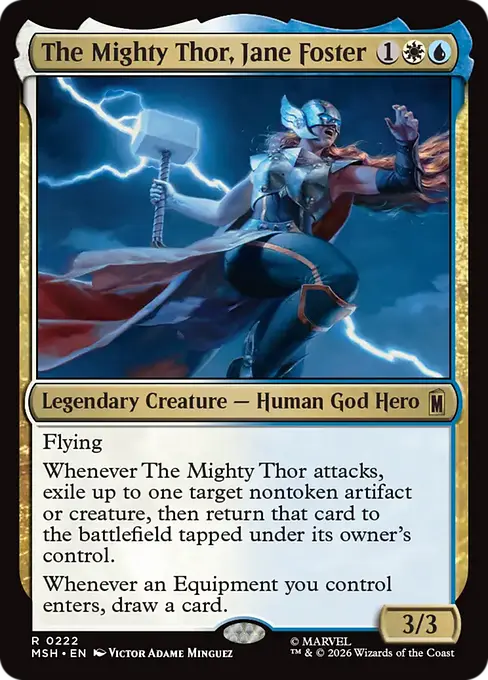 The Mighty Thor, Jane Foster [MSH-222] [R]