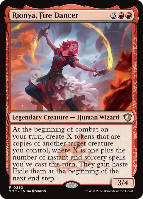Rionya, Fire Dancer [SOC-252] [R]