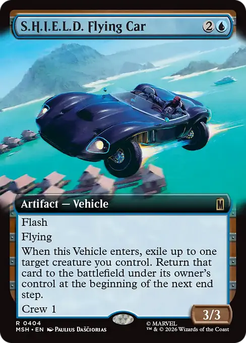 S.H.I.E.L.D. Flying Car [MSH-404] [R]