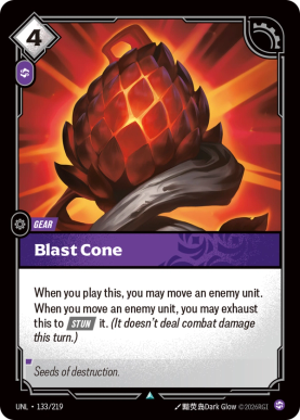 Blast Cone [UNL-133] [U]