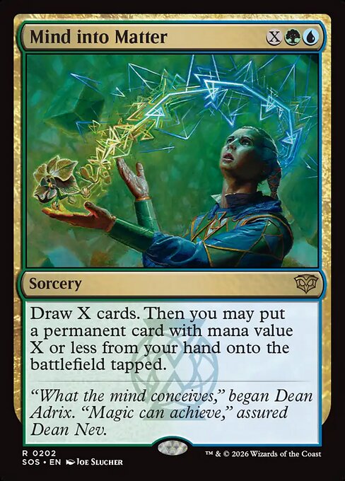 Mind into Matter [SOS-202]
