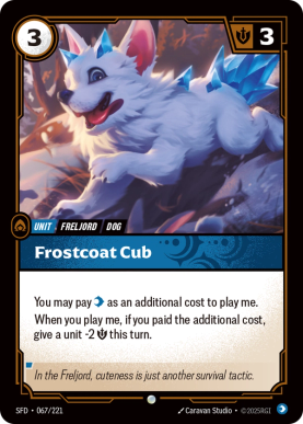 Frostcoat Cub [SFD-067] [C]