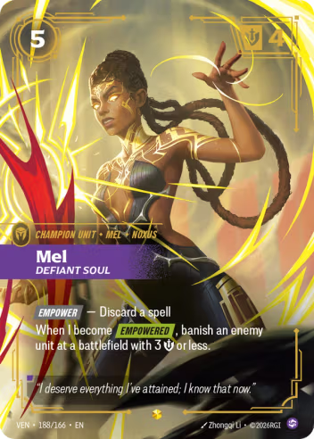 Mel - Defiant Soul (Overnumbered) [VEN-188S]