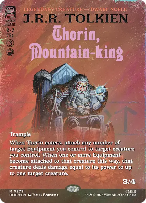 Thorin, Mountain-king [HOB-279] [M]