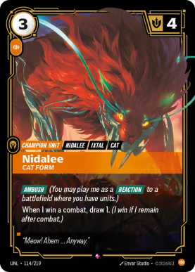 Nidalee - Cat Form [UNL-114] [R]