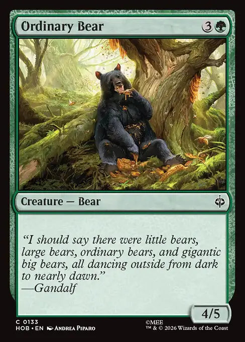Ordinary Bear [HOB-133] [C]