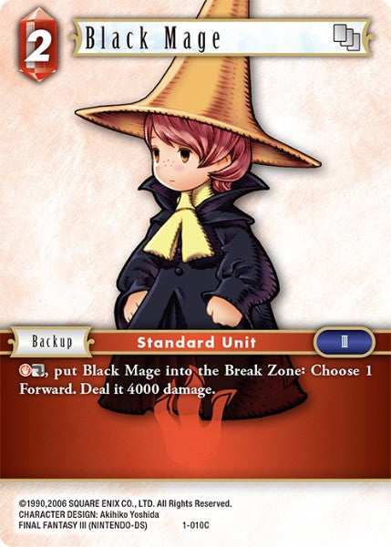 Black Mage (01-010C) [Opus 1]