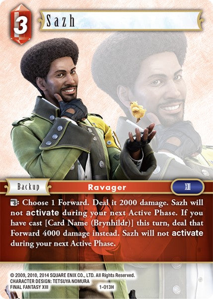 Sazh (01-013H) [Opus 1]