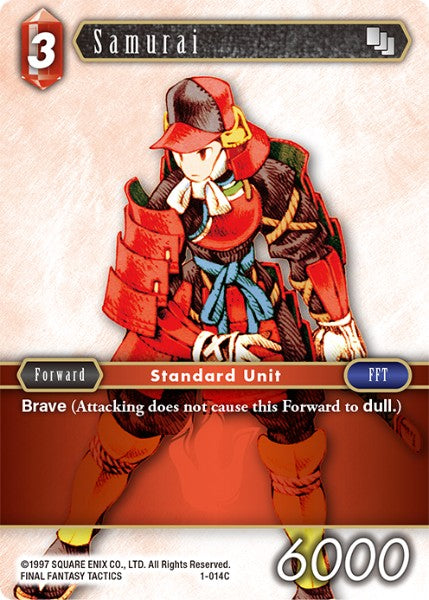 Samurai (01-014C) [Opus 1]