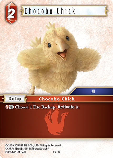 Chocobo Chick (01-019C) [Opus 1]