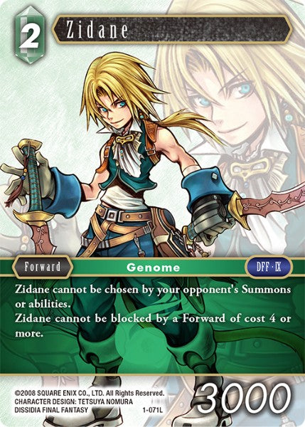 Zidane (01-071L) [Opus 1]