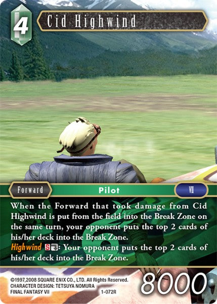 Cid Highwind (01-072R) [Opus 1]