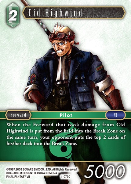 Cid Highwind (01-073C) [Opus 1]