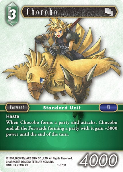 Chocobo (01-075C) [Opus 1]