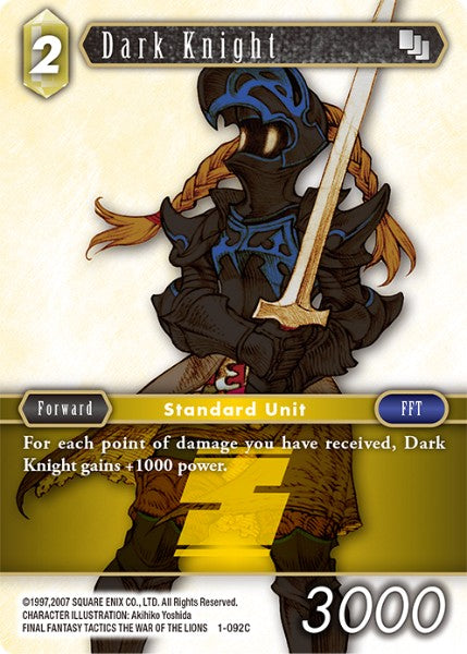 Dark Knight (01-092C) [Opus 1]