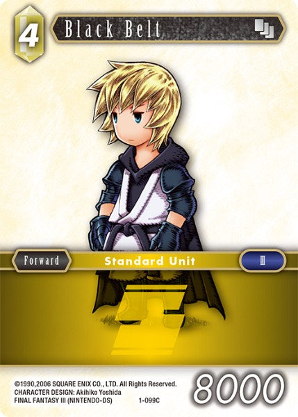 Black Belt (01-099C) [Opus 1]