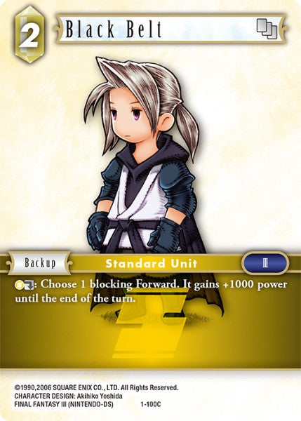 Black Belt (01-100C) [Opus 1]