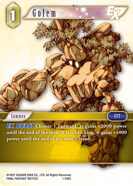 Golem (01-106C) [Opus 1]