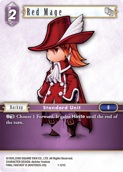 Red Mage (01-121C) [Opus 1]