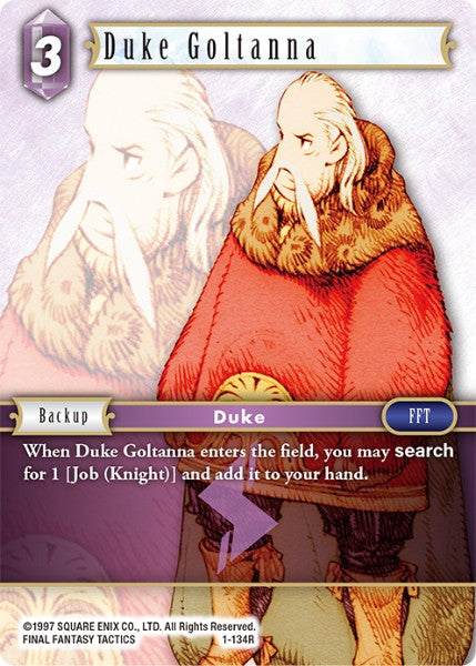 Duke Goltanna (01-134R) [Opus 1]