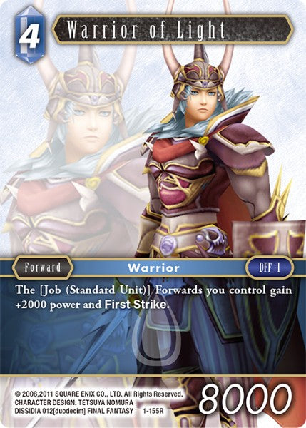 Warrior of Light (01-155R) [Opus 1]