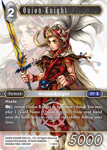 Onion Knight (01-181H) [Opus 1]