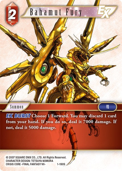 Bahamut Fury (01-190S) [Opus 1]