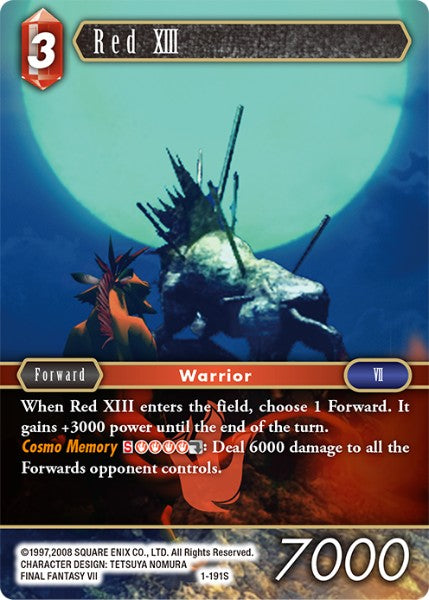 Red XIII (01-191S) [Opus 1]