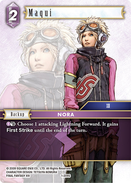Maqui (01-209S) [Opus 1]