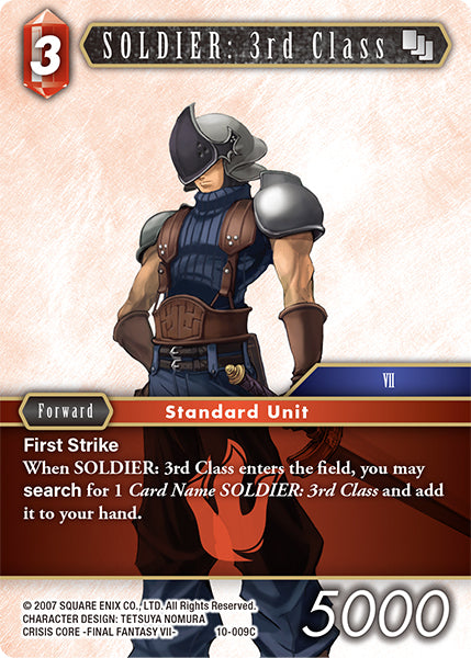 SOLDIER: 3rd Class (10-009C) [Opus 10]