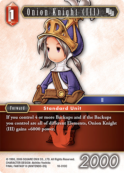 Onion Knight (III) (10-010C) [Opus 10]