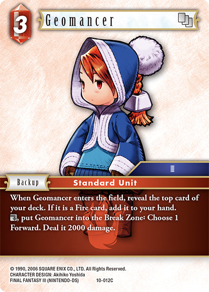 Geomancer (10-012C) [Opus 10]