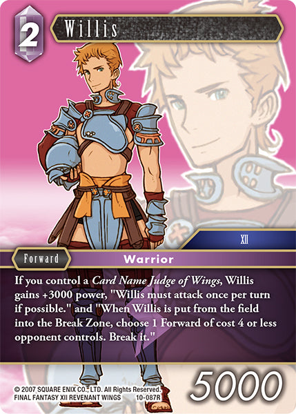 Willis (10-087R) [Opus 10]