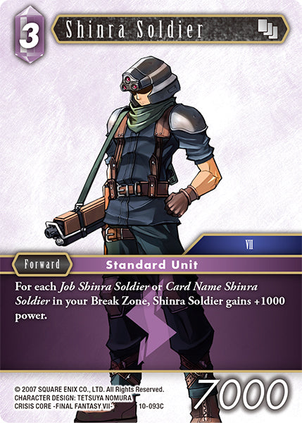 Shinra Soldier (10-093C) [Opus 10]