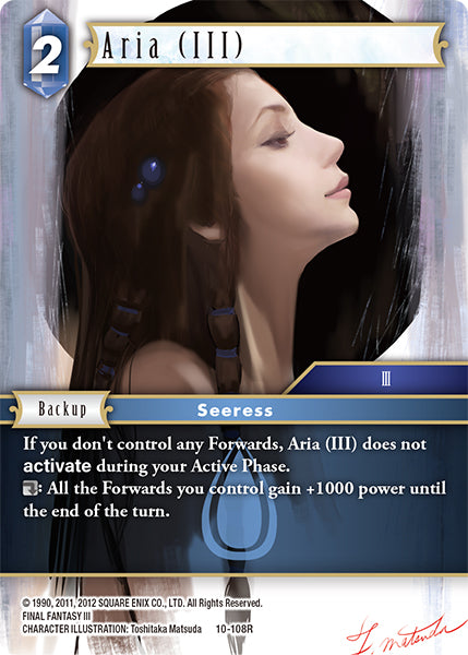 Aria (III) (10-108R) [Opus 10]