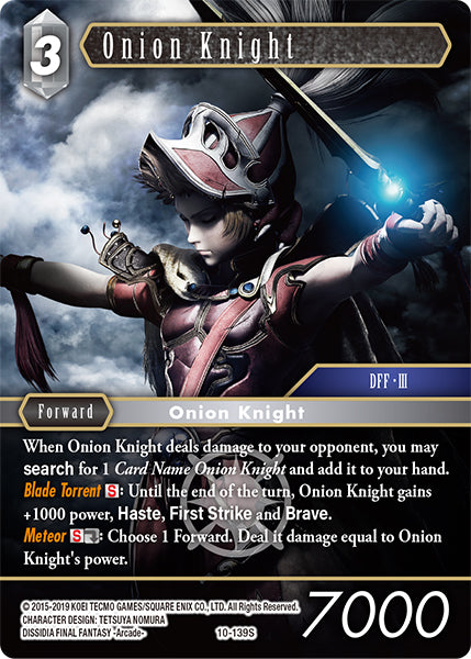 Onion Knight (10-139S) [Opus 10]