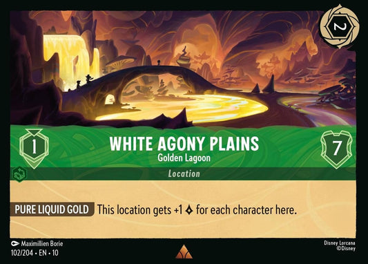 White Agony Plains - Golden Lagoon [010-102]