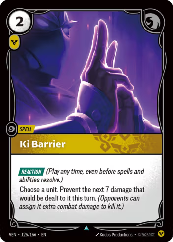 Ki Barrier [VEN-126U]