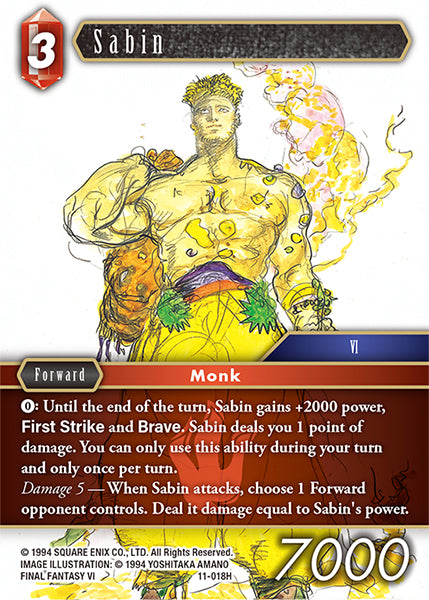 Sabin (11-018H) [Opus 11]