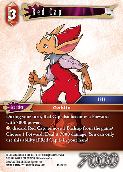 Red Cap (11-021C) [Opus 11]