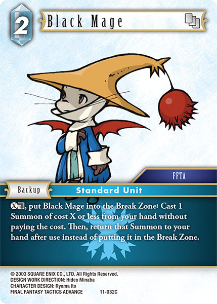 Black Mage (11-032C) [Opus 11]