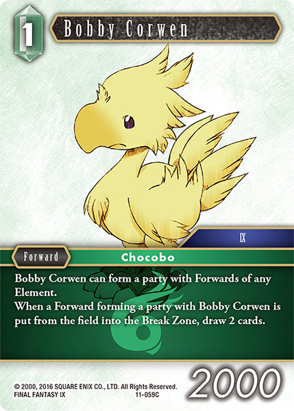 Bobby Corwen (11-059C) [Opus 11]