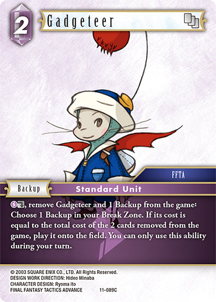 Gadgeteer (11-089C) [Opus 11]