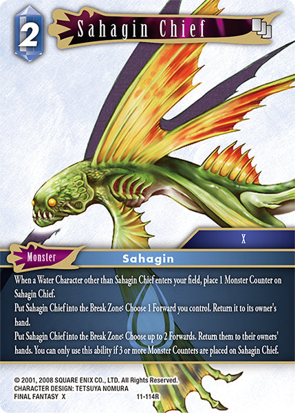 Sahagin chief (11-114R) [Opus 11]