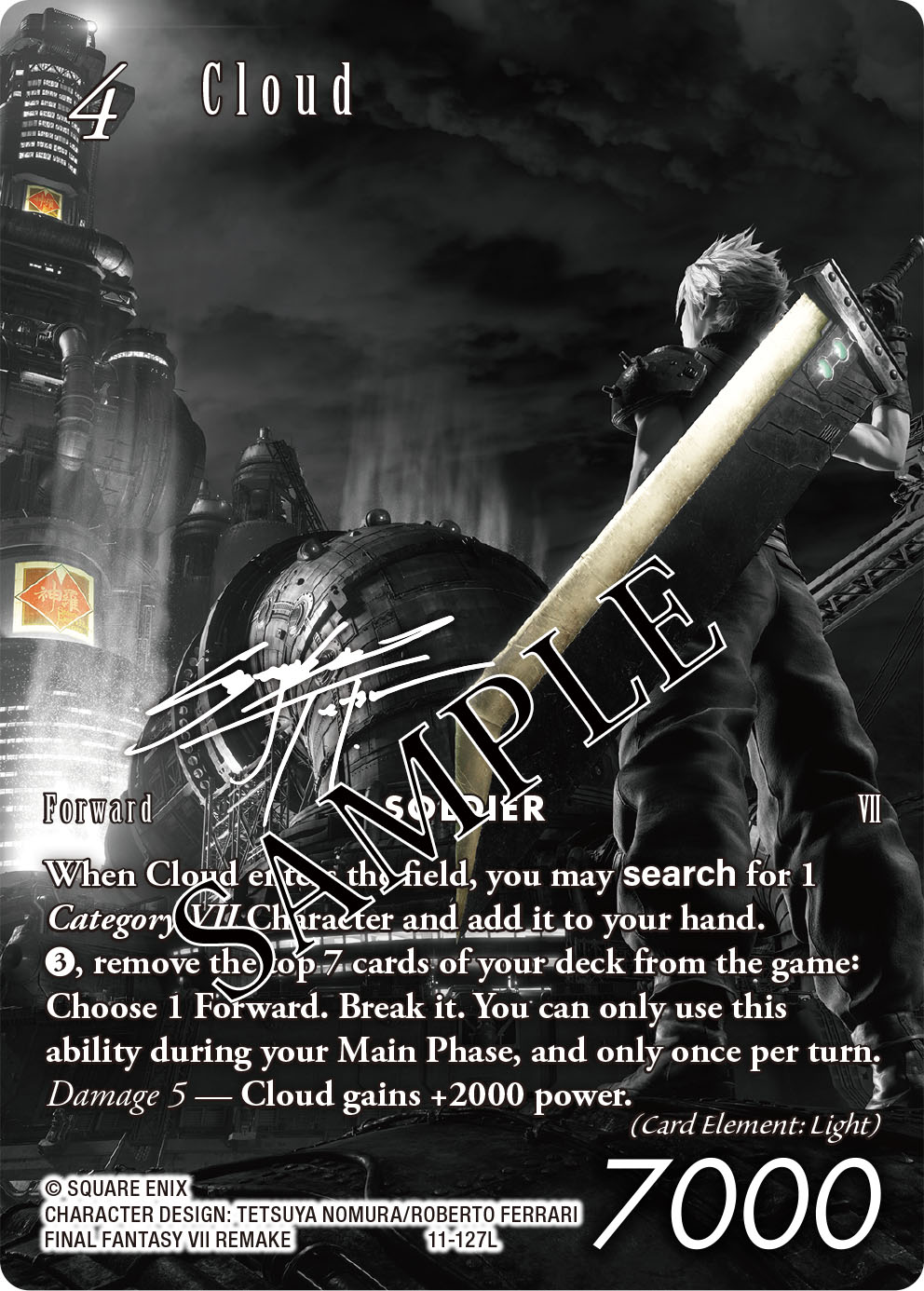 Cloud [Full Art - Noir] [11-127L]