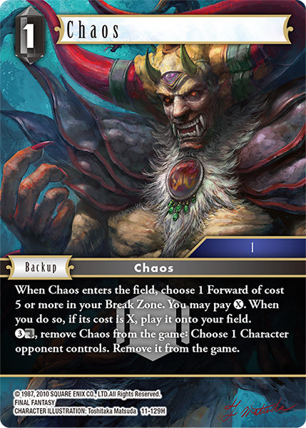 Chaos (11-129H) [Opus 11]